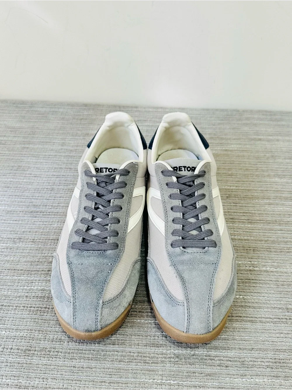Tretorn Rawlins 2.0‎ Low Top Leather Textile Shoes Sneakers Womens Size 7,5